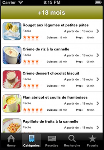 Cuisine Bébé screenshot 3