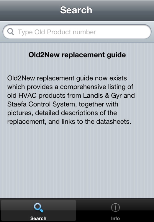 Old2New replacement guide HVAC products