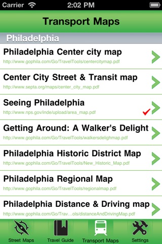 Philadelphia Offline Street Map screenshot 3