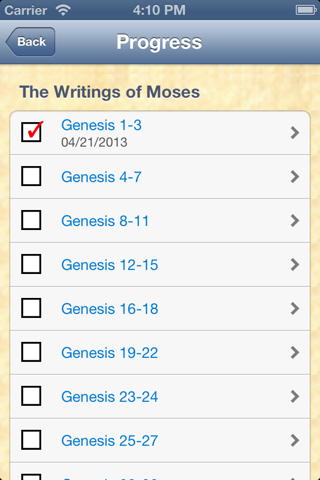 Bible Reading Scheduler screenshot 3