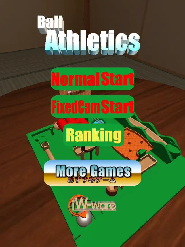Ball athletics, game for IOS