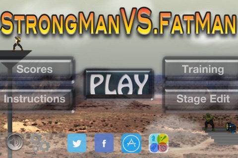 STRONGMAN vs FATMAN screenshot 2