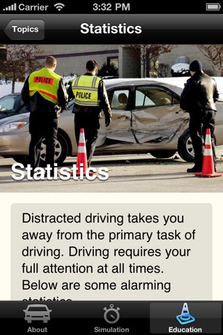 Distracted Driving Simulator screenshot 4