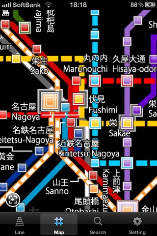 TOKAI Route Map screenshot 3