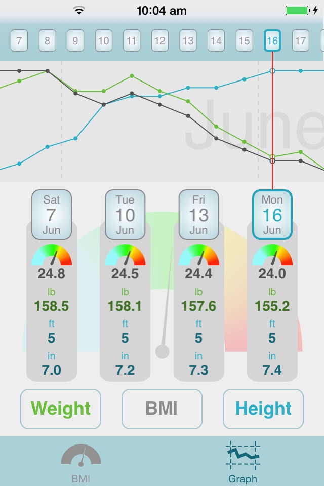 Smart BMI - Fast and Easy BMI Calculator & Weight Tracker screenshot 4