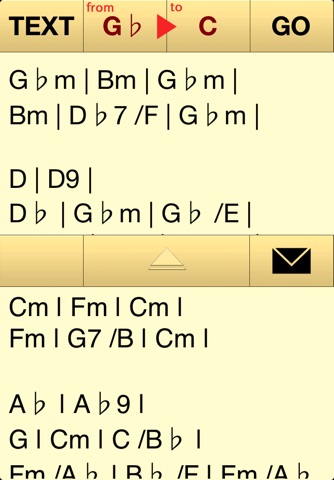 Trans Chord  - music guitar chord transposition / chord editor screenshot 4