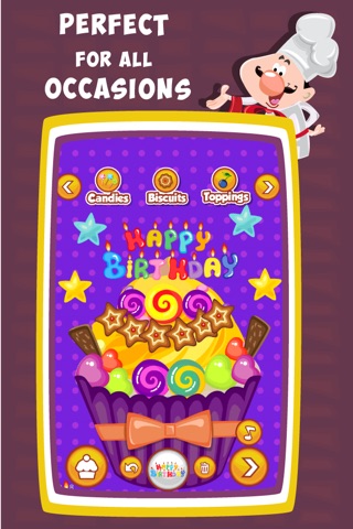 Cupcake Maker - Kids Cooking Game screenshot 2