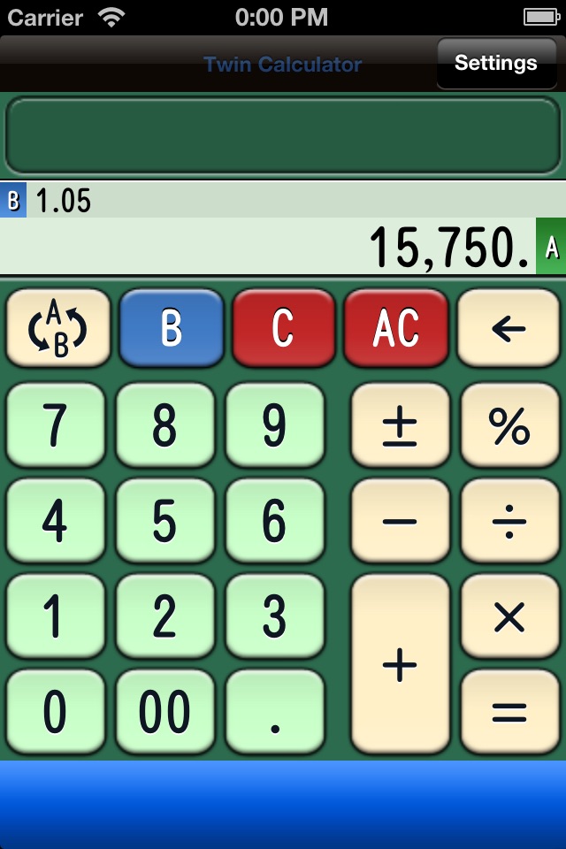 Twin Calculator screenshot 3