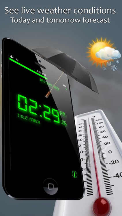Digital Clock and Alarm screenshot-4
