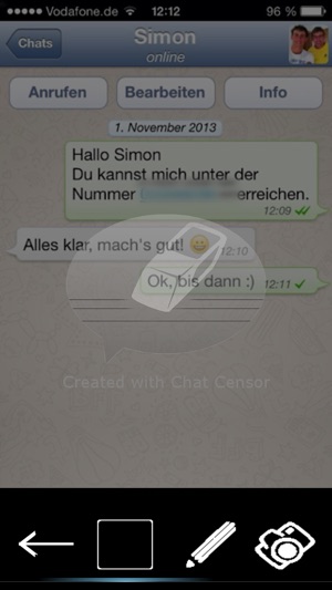 Chat Censor Free - Screenshots zensieren(圖3)-速報App