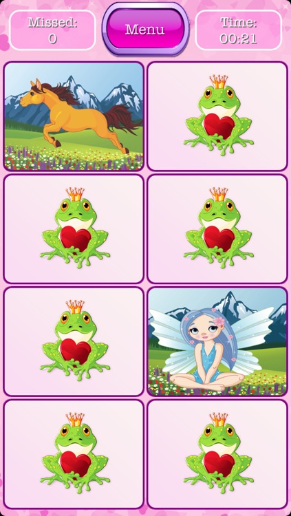 Princess Pony - Matching Memory Game for Kids And Toddlers who Love Princesses and Ponies screenshot-4
