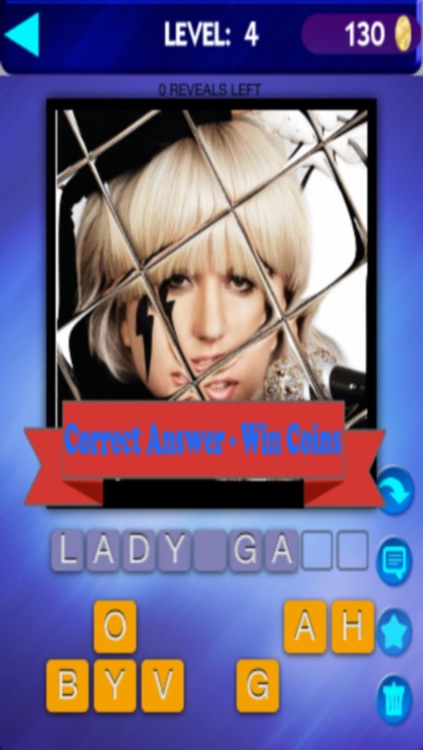 Guess The Celebrities Quiz - Cool Tiled Faces Game - Free Version screenshot-4