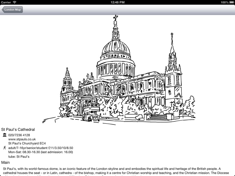 London Map Guide for iPad Free