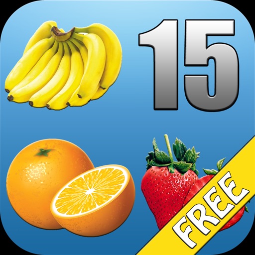 Fruit Fifteens Free - cult puzzle game with fruits