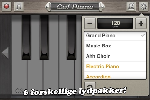 Go! Piano screenshot 3