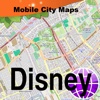 Disney Paris Street Map.