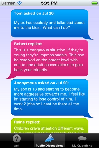 Single Parent Advice screenshot 2