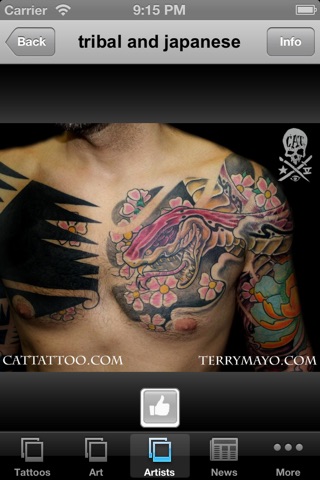 Cat Tattoo screenshot 3