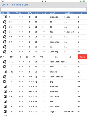 Induction Motor Winding Data Analyzer screenshot 3