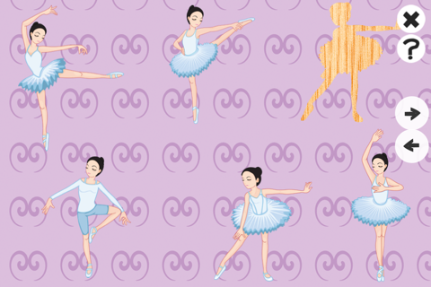 A Ballet Game for Girls: Learn like a ballerina for kindergarten or pre-school screenshot 3