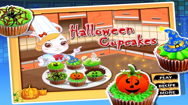 Halloween Cupcakes -Cooking Games