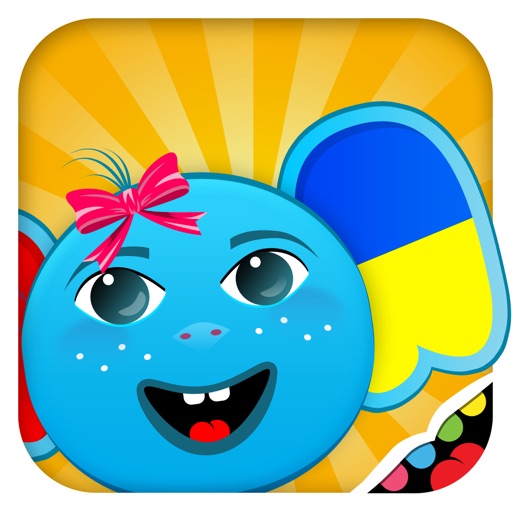 iPlay Ukrainian: Kids Discover the World - children learn to speak a language through play activities: fun quizzes, flash card games, vocabulary letter spelling blocks and alphabet puzzles icon