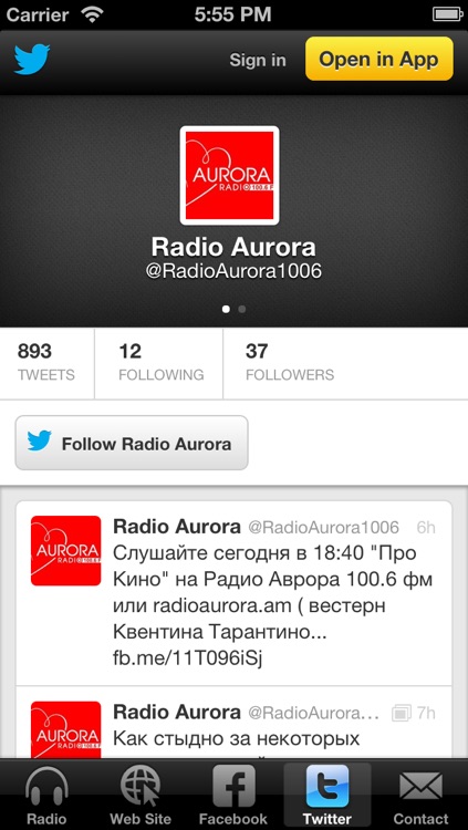 Radio Aurora 100.6 FM
