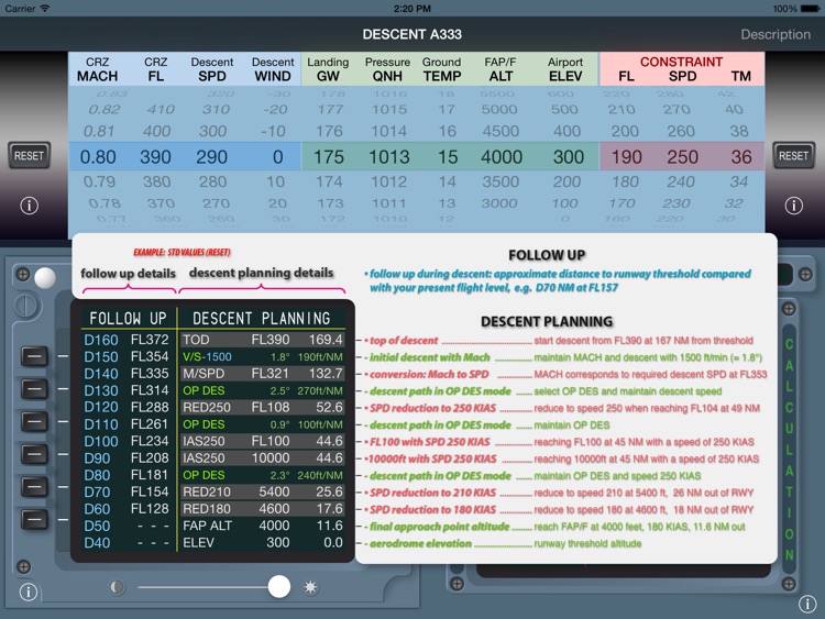 Descent Planning A333 screenshot-4