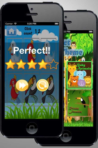 Animal Photo Pair Match - Puzzle Addition For Kids screenshot 2