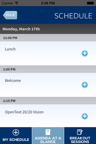 GXS|OpenText Customer Forum 2014 screenshot 3
