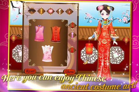 Chinese Princess Dressup screenshot 2