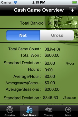 My Poker Diary Lite screenshot 4
