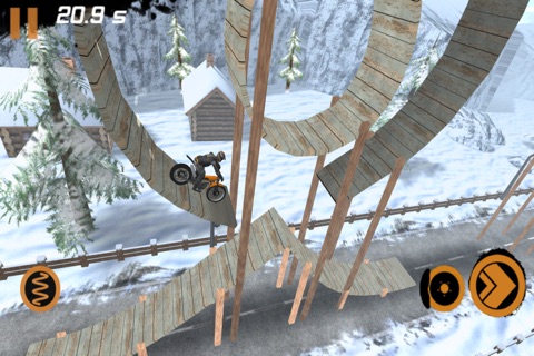 TrialX2 Winter Free screenshot 4