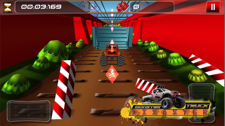 Monster Truck Disaster ( 3D Car Racing Games ) screenshot-4