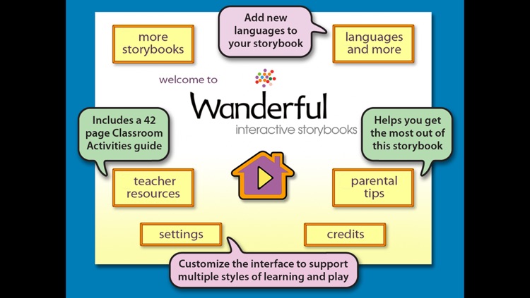 Little Monster at School – Wanderful interactive storybook in UK English and French screenshot-4