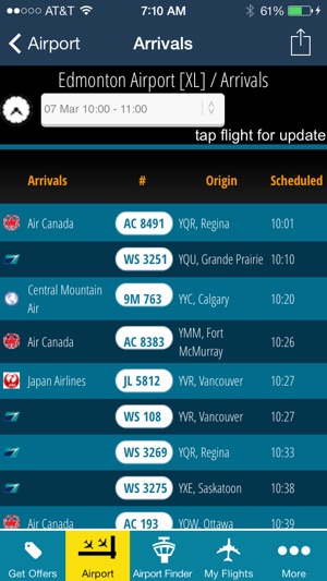 Edmonton Airport+Flight Tracker air YEG Canada(圖3)-速報App