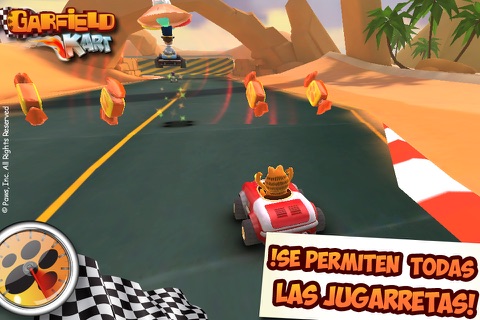 Garfield Kart screenshot 2