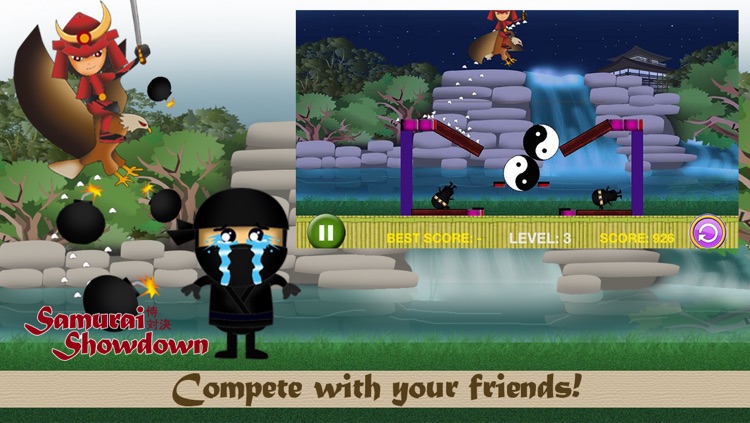 Samurai Showdown FREE - Ninja Dojo Under Siege Physics Game