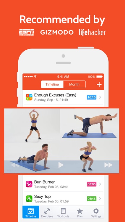 Instant Abs Trainer : 100+ ab exercises and workouts for free, quick mobile personal trainer, on-the-go, home, office, travel powered by Fitness Buddy and Instant Heart Rate