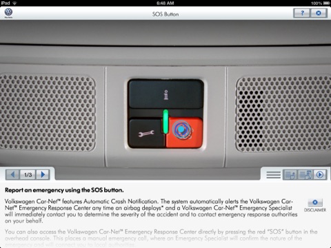 Volkswagen Car-Net Virtual Tour screenshot 2