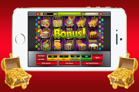 777 Gold Treasure Slots - VIP Bonus Slot Machine screenshot 2