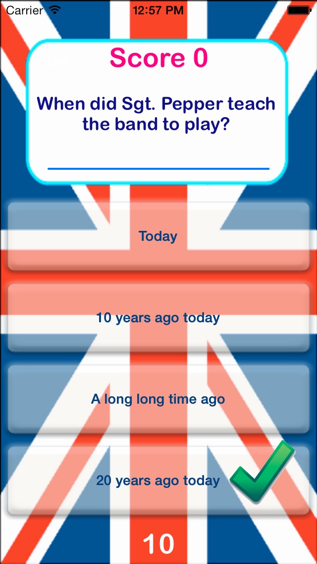 Fab Four Trivia screenshot1