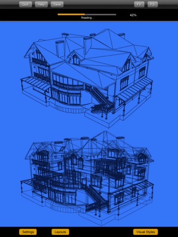 Screenshot #6 pour Design CAD - create and edit DWG/DXF/CTM drawing files