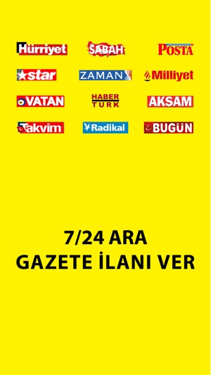 Gazete İlan