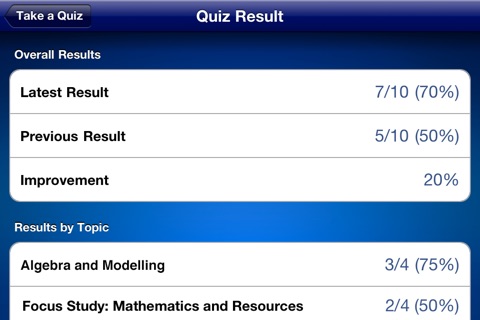 Excel HSC Mathematics General 2 Quick Study screenshot 4