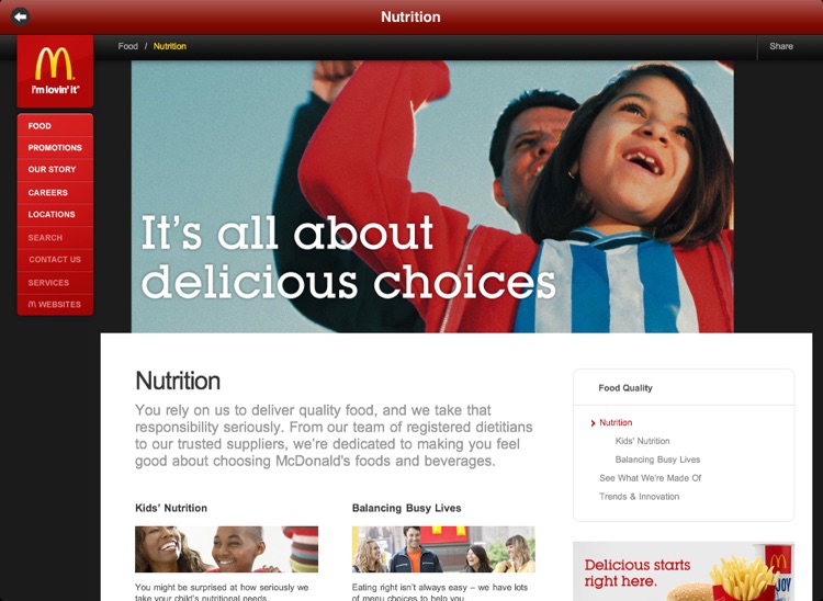 McDonald's for iPad screenshot-3