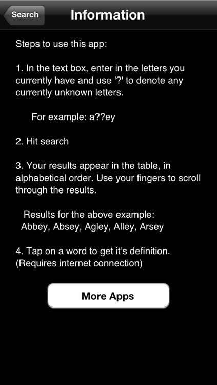 Crossword Word Solver