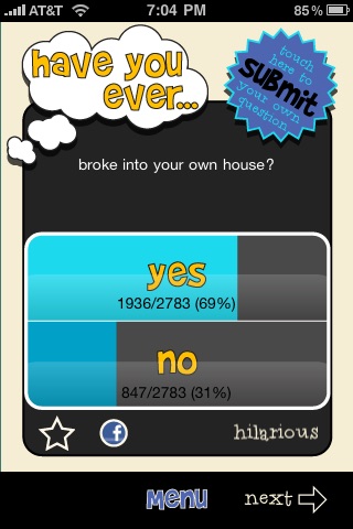A Have You Ever ... Premium a game of never ending questions