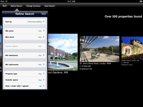 Hamptons International Property Search for iPad screenshot 3