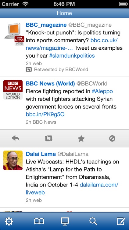 LiveCuration Lite - Multi-column streaming Twitter client